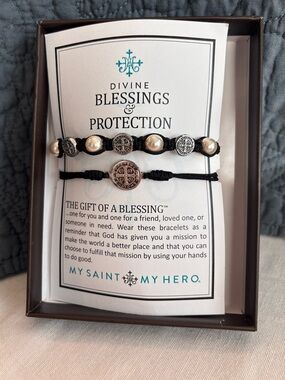 My Saint My Hero Divine Blessings & Protection Bracelet Set New